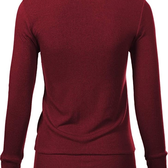 Women's 1X Snap Button Cardigan - Picture 6 of 6